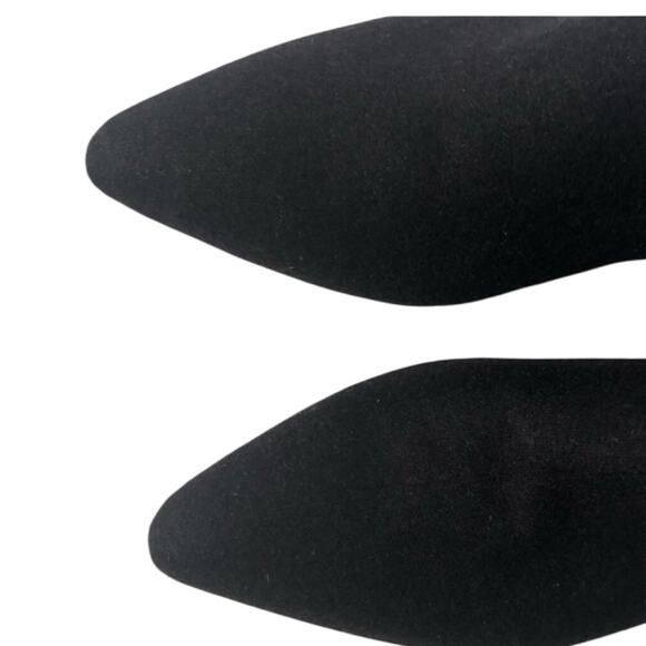 Bettye Muller Quill Pointed Toe Wool Booties Deep Purple Size 8.5 - Picture 6 of 16